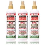 African Royale BRX Braid and Extensions Sheen Spray, 12 oz (Pack of 3)