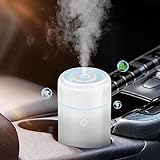 CHOUWEEK Car Diffusers Humidifier for Essential Oils,USB Car Aroma Air Diffuser,Car Scent Cool Mist Defuser,Mini Portable Aromatherapy Diffuser for Car,Home,Travel,Bedroom,Office Desk.