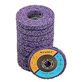 WENORA Strip Discs Stripping Wheel for Angle Grinder, 4-1/2' x 7/8' Strip Discs Stripping Wheel, Clean and Remove Paint Coating Rust Welds Oxidation- 10 Pack