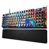 SteelSeries Apex Pro HyperMagnetic Gaming Keyboard — World's Fastest Keyboard — Adjustable Actuation — OLED Screen — RGB – USB Passthrough​
