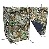 Allen Company Vanish Magnetic Treestand Cover Blind Kit - Tree Stand Camo Blind Cover for Deer, Elk, and Moose Hunting - Quick Set Up and Take Down - Realtree Edge Camo - 35' x 96'