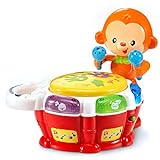 VTech Baby Beats Monkey Drum includes Toy Drum^AAA Battery (3)^Manual