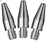 Silver Mini (Micro) Dart Shafts - 3 Sets (9 shafts), 2BA Short Length + O'rings - 3/4 in