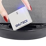 EMUTECK 30 Pin Bluetooth Receiver Stereo Dock Adapter for 30-pin Dock Speakers Bose SoundDock, with 3.5mm AUX Audio Cable for iPhone iPod iPad Music Docking Stations