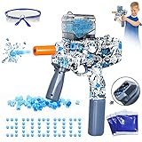 Electric Gel Ball Blaster ,Splatter Ball Blasters with 30,000 Water Beads and Goggles, Automatic Splat Ball for Backyard Game Outdoor Activities, for Ages 12+ ,Gift for Boys and Girls