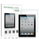 amFilm Glass Screen Protector for iPad 2, 3, 4 Tempered Glass