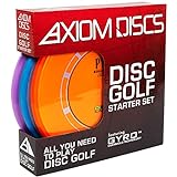 Axiom Discs 3-Disc Premium Disc Golf Starter Set (Colors and Models May Vary)