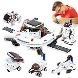 Science Kits for Kids Age 8-12 Solar Robot Kit Learning Building STEM Toys Experiments for Kids 6-8, Educational Toy for 8 9 10 Year Old Boys Girls Christmas Birthday Gifts-Powered by Solar