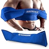 KCROSS Bench Press Band for Men and Women, Weight Lifting Bench Press Band, Push Up Exercise Bench (Azure Might(140-220lbs))