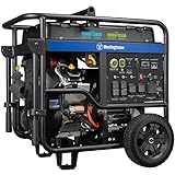 Westinghouse Outdoor Power Equipment 15000 Peak Watt Dual Fuel Home Backup Portable Generator, Remote Electric Start, Transfer Switch Ready, Gas and Propane Powered