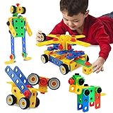ETI Toys | STEM Learning | Original Educational Construction Engineering Building Blocks Set for 3, 4 and 5+ Year Old Boys & Girls | Creative Fun Kit | Best Toy Gift for Kids Ages 3yr – 6yr (101 PCS)