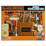 Black & Decker Junior 14 Piece Toy Tool Belt Set