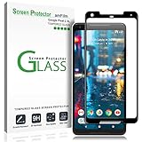 amFilm Glass Screen Protector for Google Pixel 2 XL, Tempered Glass, 3D Curved