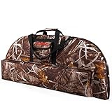 LWANO Compound Bow Case Light-Weight Soft Bow Bag with Arrow Pocket and Backpack Straps