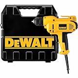 DEWALT Drill, 8.0-Amp, 3/8-Inch, Variable Speed Trigger, Mid-Handle Grip for Comfort, Corded (DWD115K )