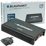 BLAUPUNKT 3000DPRO Car Audio Monoblock 1 Channel 1 Ohm Stable Amp Amplifier 3000 Watts Max | Slim and Compact