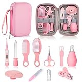 Baby Grooming and Health Kit, Lictin Nursery Care Kit, Newborn Safety Health Care Set with Hair Brush,Comb,Nail Clippers and More for Newborn Infant Toddlers Baby Girls
