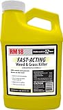 RM18 Fast -Acting Weed and Grass Killer, 64-ounce