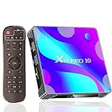 EASYTONE Android TV Box 11.0, 2023 Android Box TV RK3318 Quad Core CPU 2GB 16GB Supports 2.4/5.8G Dual WiFi/ 100M Ethernet/BT 4.0/ USB 3.0/3D 4K UHD H.265 Smart TV Box Android Media Player