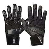 CUTTERS Lineman Padded Football Gloves. Force 5.0