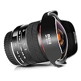 Meike 8mm f3.5 Ultra Wide Angle Fisheye Lens for Canon EOS EF Mount APS-C Cameras EOS 70D 77D 80D Rebel T7i T6i T6s T6 T5i T5 T4i T3i SL2,etc