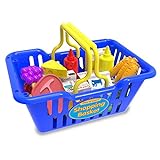 The Learning Journey: Play & Learn Shopping Basket – Educational Toddler Toys & Activities for Children Ages 3 and Up – Award Winning Toy - Pretend Play