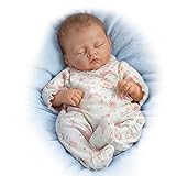 Bella Rose Breathes, Coos and has a Heartbeat - So Truly Real Lifelike, Interactive & Realistic Weighted Newborn Baby Doll 19-inches by The Ashton-Drake Galleries