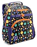 Simple Modern Toddler Backpack for School Boys | Kindergarten Elementary Kids Backpack | Fletcher Collection | Kids - Medium (15' tall) | Solar System
