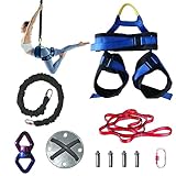 Bungee workout or Bungee fitness equipment. Adjustable and more comfortable harness, specially designed for Aerial dance. Enjoy this low impact and funny exercise with our Yoga bungee or Bungee airfit