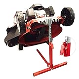 Push Lawn Mower Lift Tools, COPACHI Garden High Duty Holder for Push Mower Lawn With Hight Control Key and Lawn Mower Clearance--22''Hight/110lb Weight Capacity and Keep With 3 Year Warranty