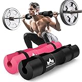 Barbell Pad Squat Pad for Squats, Lunges and Hip Thrusts Foam Sponge Pad - Provides Relief to Neck and Shoulders While Training
