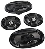 Pioneer TS-165P + TS-695P Two Pairs 200W 6.5' + 230W 6x9 Car Audio 4 Ohm Component Speakers