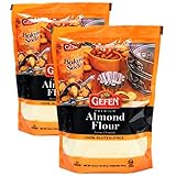 Gefen Blanched Almond Flour 16oz (2 Pack) Gluten Free, Vegan, Resealable Zip Bag, 100% Almonds, Kosher