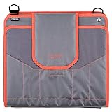 Five Star Sewn Zipper Binder, Fabric, 2 Inch 3 Ring Binder With 4 Inch Capacity, Assorted Colors, Color Selected For You, 1 Count (28044)
