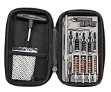 Smith & Wesson M&P Compact Pistol Cleaning Kit for .22 9mm .357 .38 .40 10mm and .45 Caliber Handguns, Black