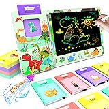 Talking Flash Cards with LCD Writing Tablet, APZDY Autism Sensory Toys for Autistic Children, Speech Therapy Toys, 224 Sight Words Educational Learning Toddler Toys for 3 4 5 6 Year Old