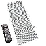 REDCAMP Closed Cell Foam Sleeping Pad for Camping, 22' Wide Lightweight Folding Camping Pad for Hiking Backpacking, 72'x22'x0.75', Grey 1 Pack