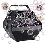 Theefun Bubble Machine: 800+ Bubbles Per Minute Bubble Maker for Toddlers Kids, Portable Plug-in Bubble Blower for Party Wedding Camping-Professional Automatic Bubble Machine for Indoor Outdoor Use
