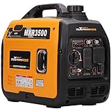 MaXpeedingrods 3500 Watt Portable Inverter Generator Gas Powered, EPA Compliant, Compact and Lightweight for Home Backup Power, Outdoor Camping, RV and Trailer