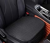 EDEALYN New Universal Ultrathin Antiskid Car Seat Cushion Seat Cover Pad Mat for Auto Accessories Office Chair Cushion Four Seasons General(Black), 1 PCS