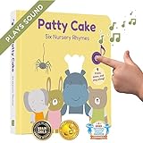 Cali's Books Patty Cake Nursery Rhymes | Sound Books for Toddlers 1-3 | Perfect 1 Year Old Girl Gifts | Books for 1 Year Old | Musical Toys for Toddlers 1-3