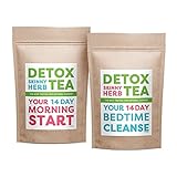 14 Day Teatox: Detox Skinny Herb Tea - Effective Detox Tea - Helps with Bloating and Constipation - Supports Body Cleanse - 100% NATURAL