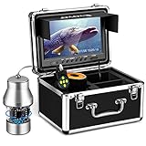 Eyoyo Underwater Fishing Camera Video Fish Finder DVR Function 9 inch Large Color Screen 360° Horizontal Panning Camera 1000TVL w/ 18 Infrared IR Lights 30M Cable for Lake Sea Boat Ice Fishing