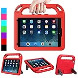 LEDNICEKER Kids Case for iPad Mini 1 2 3 4 5 - Light Weight Shock Proof Handle Friendly Convertible Stand Kids Case for iPad Mini, Mini 5 (2019), Mini 4, iPad Mini 3rd Gen, Mini 2 -Red