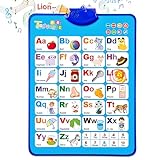 Interactive Alphabet Wall Chart Learning Toys for Kids 1-3 | Educational Toys for 2 Year Old Boys Gifts | ABC Learning for Toddlers Toys Age 2-4 | Christmas Birthday Gifts for 1-2 Year Old Boy