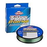 Berkley Trilene® XT®, Low-Vis Green, 6lb | 2.7kg, 110yd | 100m Monofilament Fishing Line, Suitable for Saltwater and Freshwater Environments