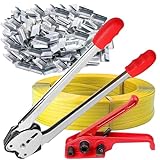 Packaging Strapping Banding Tensioning Tool - Sealer Tool Heavy Duty PP Plastic Strapping Kit