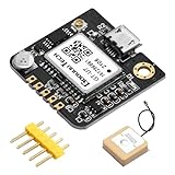 GPS Module Receiver,Navigation Satellite Positioning NEO-6M (Arduino GPS, Drone Microcontroller, GPS Receiver) Compatible with 51 Microcontroller STM32 Arduino UNO R3 with Antenna High Sensitivity
