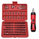 101-Piece Premium Security Screwdriver Bit Set with Bonus Ratchet Driver | Both Standard and Tamper Proof Bits | Include Phillips, Pozi, Slotted, Hex, Torx, Square, XZN, Spanner, Torq, TriWing, Clutch