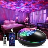 ONEFIRE Galaxy Projector, White Noise Night Light Projector for Bedroom, Bluetooth Music Ceiling Projector Room Lights, Remote Timer Galaxy Light Skyligh,Star Lights Projector for Kids Teen Girl Gifts